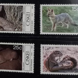Ciskei - 1982 - Desert animals - Complete Set - MNH