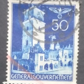 Germany occupation of Poland.1940 41 series. Sc N68. Single